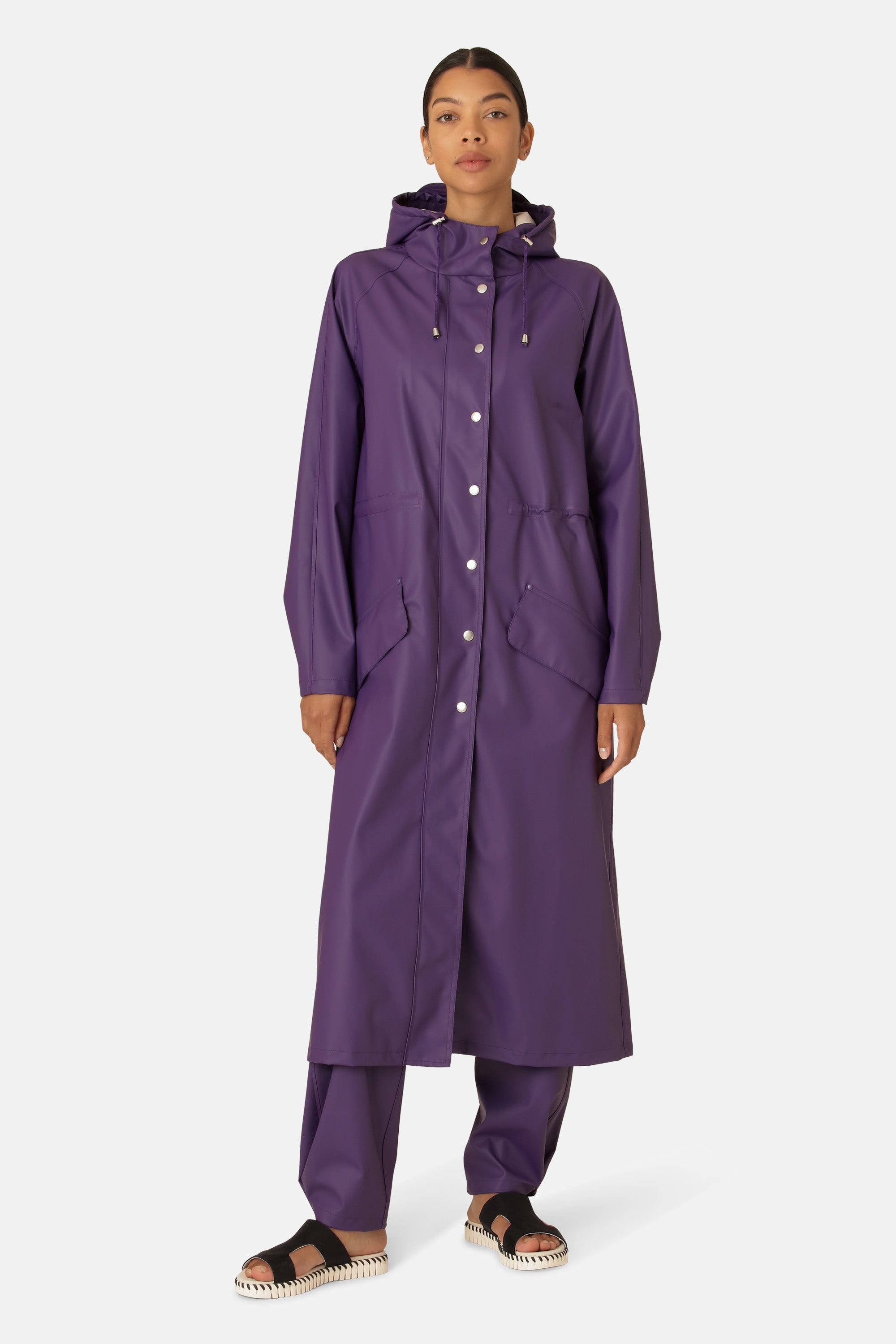 Ilse Jacobsen Hornbæk Rain Raincoat Raincoat 552 Purple Rain